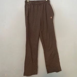 Champion grey sweatpants, loose ankle